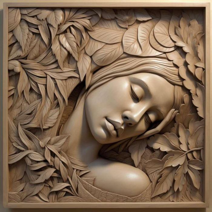 نموذج ثلاثي الأبعاد لآلة CNC 3D Art 